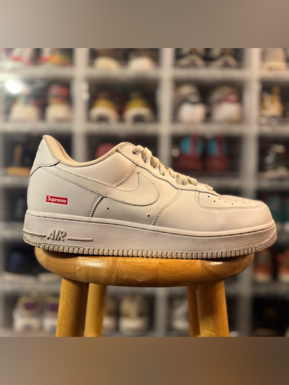 Nike X Supreme Air Force One White